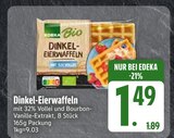 Dinkel-Eierwaffeln von Edeka Bio im aktuellen EDEKA Prospekt für 1,49 €