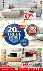 Aktueller Segmüller Prospekt mit Wohnwand, "20 fach Treue Bonus", Seite 2