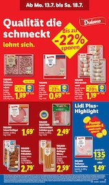 Schinken im Lidl Prospekt in St. Ingbert Aktueller Lidl Prospekt mit Schinken, "LIDL LOHNT SICH", Seite 15