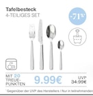 Tafelbesteck von  im aktuellen EDEKA Prospekt für 9,99 €