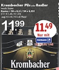 Pils im Angebot bei TOP Getränke in Krefeld Pils Angebote von Krombacher bei TOP Getränke Krefeld für 11,49 €