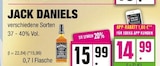 verschiedene Sorten von Jack Daniels im aktuellen EDEKA Prospekt