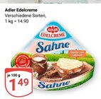 Sahne Angebote von Adler Edelcreme bei GLOBUS Neustadt für 1,49 €