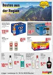 Trinkgut Spezi im Prospekt 