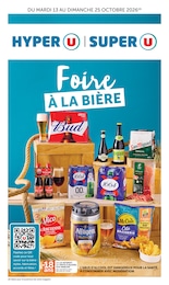 Prospectus Hyper U, "Foire À LA BIÈRE" à Les Arcs et alentours, 18 pages, 13/10/2026 - 25/10/2026 Catalogue Hyper U "Foire À LA BIÈRE" à Les Arcs et alentours, 18 pages, 13/10/2026 - 25/10/2026