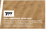 Laminatboden Nature Sense im Angebot bei OBI in Rheine Laminatboden Nature Sense Angebote von Egger bei OBI Rheine für 7,99 €
