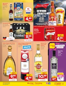 Krombacher im Netto Marken-Discount Prospekt "Aktuelle Angebote" mit 53 Seiten (Hilden)