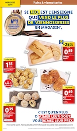 Offre Chouquettes dans le catalogue Lidl du moment à la page 4