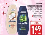 Shampoo im Angebot bei E center in Bayreuth Shampoo Angebote von schauma bei E center Bayreuth für 1,49 €