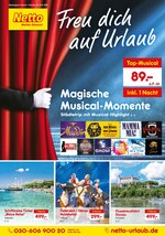 Netto Marken-Discount Prospekt "Reisen … zu Netto-Preisen!", 48 Seiten, für Bingen, 30.01.2020 - 29.02.2020 Netto Marken-Discount Prospekt "Reisen … zu Netto-Preisen!", 48 Seiten, für Bingen, 30.01.2020 - 29.02.2020