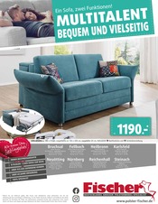 Lebensmittel im Polstermöbel Fischer Prospekt in Fürth Aktueller Polstermöbel Fischer Prospekt mit Lebensmittel, "Der Schlafsofa Spezialist", Seite 12