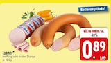 Lyoner im Angebot bei EDEKA in Regensburg Lyoner Angebote bei EDEKA Regensburg für 0,89 €