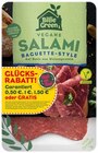 Vegane Salami im Angebot bei REWE in Suhl Vegane Salami Angebote von Billie Green bei REWE Suhl für 1,29 €