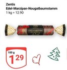 Edel-Marzipan-Nougatbaumstamm im Angebot bei GLOBUS in Wiesbaden Edel-Marzipan-Nougatbaumstamm Angebote von Zentis bei GLOBUS Wiesbaden für 1,29 €