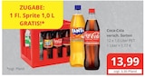 Coca-Cola versch. Sorten Angebote von Coca-Cola bei Getränkewelt Dünnwald Bergisch Gladbach für 13,99 €