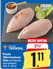 Frische Hähnchenbrustfilets Angebote von INITIATIVE TIERWOHL bei EDEKA Pforzheim für 1,11 €