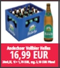 Andechser Vollbier Helles im aktuellen Prospekt bei Nuck Getränke in Höckendorf