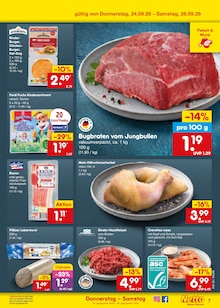 Hackfleisch im Netto Marken-Discount Prospekt "Aktuelle Angebote" mit 69 Seiten (Mannheim)