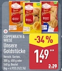 Unsere Goldstücke im Angebot bei ALDI Nord in Schwerin Unsere Goldstücke Angebote von Coppenrath & Wiese bei ALDI Nord Schwerin für 1,49 €