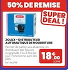Distributeur automatique de nourriture - Zolux - Animalis Distributeur automatique de nourriture - Zolux à 18,00 € dans le catalogue Animalis