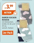 DAMEN SOCKEN HERZEN Angebote bei Müller Wetzlar für 3,99 €