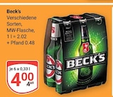 Aktuelle Becks Angebote bei GLOBUS in Rostock Aktuelles Beck's Angebot bei GLOBUS in Rostock ab 4,00 €