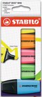5 Surligneurs Boss Mini - STABILO - Intermarché Super 5 Surligneurs Boss Mini - STABILO à 3,43 € dans le catalogue Intermarché Super