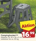 Campinghocker für 16,99 € bei famila Nordwest im Angebot Campinghocker im aktuellen famila Nordwest Prospekt
