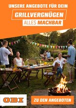 OBI Prospekt für Neustadt mit 1 Seite OBI Prospekt für Neustadt: "GRILLVERGNÜGEN - ALLES MACHBAR", 1 Seite, 01.06.2021 - 30.06.2021