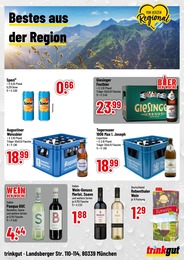 Soave Wein im Trinkgut Prospekt "Münchens Getränkemarkt!" auf Seite 4