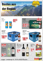 Aktueller Trinkgut Prospekt mit Augustiner, "Münchens Getränkemarkt!", Seite 4