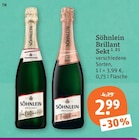 Brillant Sekt Halbtrocken Angebote von Söhnlein bei tegut Böblingen für 2,99 €