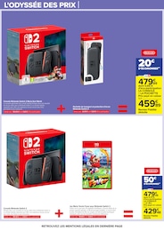 Offre Nintendo Switch dans le catalogue Carrefour du moment à la page 88