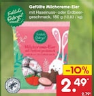 Gefüllte Milchcreme-Eier Angebote bei Netto Marken-Discount Heinsberg für 2,49 €