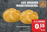 Aktuelles Kaiserbrötchen Angebot bei Marktkauf in Fürth ab 0,15 €