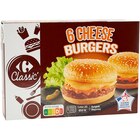 Cheeseburgers surgelés - CARREFOUR CLASSIC' en promo chez Carrefour Villemomble à 5,79 €