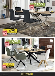 Esstisch Angebot im aktuellen BRAUN Möbel-Center Prospekt auf Seite 4