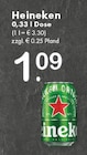 Heineken bei TOP Getränke im Gütersloh Prospekt für 1,09 €