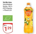 Bio Limo im Angebot bei GLOBUS in Krefeld Bio Limo Angebote von Vio bei GLOBUS Krefeld für 1,29 €