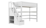 Jugendzimmer im Höffner Prospekt Lifetime Hochbett mit Treppe Basis im aktuellen Höffner Prospekt für 1.879,00 €