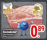 Krustenbraten von Strohschwein im aktuellen EDEKA Prospekt für 0,89 €