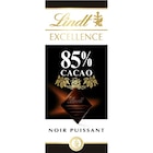 Tablette de chocolat Excellence - LINDT en promo à 2,79 € chez Carrefour Tablette de chocolat Excellence - LINDT dans le catalogue Carrefour