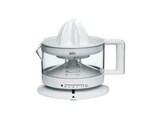Zitruspresse im MediaMarkt Saturn Prospekt CitrusQuick 1 CJ 3000 WH Zitruspresse 20 Watt, Weiß von BRAUN im aktuellen MediaMarkt Saturn Prospekt für 21,99 €