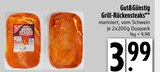 Grill-Rückensteaks im EDEKA Prospekt Grill-Rückensteaks von Gut&Günstig im aktuellen EDEKA Prospekt für 3,99 €