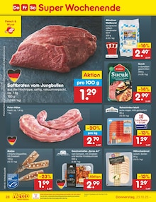 Braten im aktuellen Netto Marken-Discount Prospekt (Mönchengladbach) Braten im Netto Marken-Discount Prospekt "Aktuelle Angebote" mit 44 Seiten (Mönchengladbach)