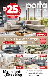 porta Möbel Prospekt der aktuellen Woche mit 4 Seiten Aktueller Möbel & Einrichtung Prospekt von porta Möbel, Polster Aktionstage, gültig von 25.10.2026 bis 31.10.2026