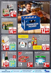 Bier im aktuellen EDEKA Prospekt (Rostock) Bier im EDEKA Prospekt "Top Angebote" mit 33 Seiten (Rostock)