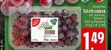 Aktuelle Weintrauben Angebote bei EDEKA in Wuppertal Aktuelles Tafeltrauben rot, kernlos Angebot bei EDEKA in Wuppertal ab 1,49 €