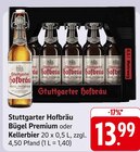 Bügel Premium oder Kellerbier im Angebot bei E center in Friedrichshafen Bügel Premium oder Kellerbier Angebote von Stuttgarter Hofbräu bei E center Friedrichshafen für 13,99 €