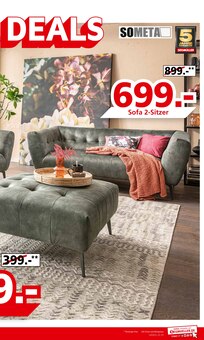 Sofa im Segmüller Prospekt "SuperSparDeals" mit 18 Seiten (Dortmund)